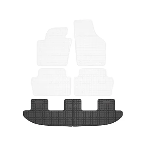 Covoare interior cauciuc El Toro compatibile Volkswagen Sharan II 2010-2020 Randul 3 P80