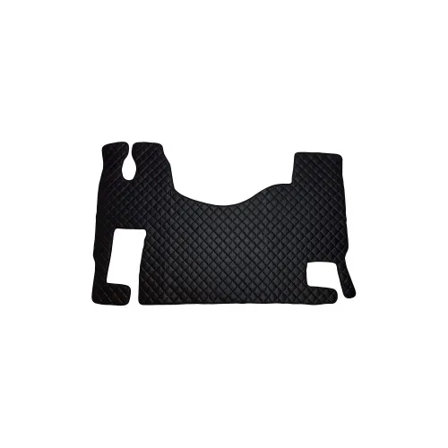 Covor auto imitatie piele dedicat Camion Mercedes Actros MP3,podea plată ,Cutie automata Negru/Rosu