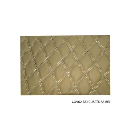 Covor auto imitatie piele romb compatibil Audi A8-D4 2011-> — imaginea 5