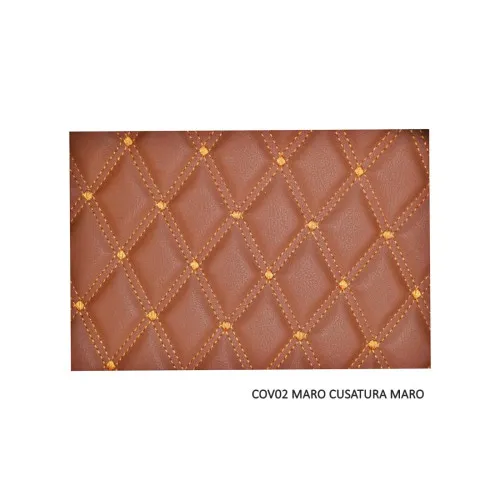 Covor auto imitatie piele romb compatibil Camion MAN TGL, TGS, TGM Cabina Mare 2013-> — imaginea 5