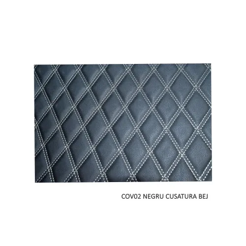Covor auto imitatie piele romb compatibil Mercedes Vito / Viano 2003-2014 — imaginea 4