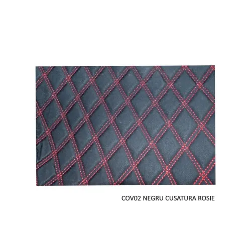 Covor auto imitatie piele romb compatibil Scania G Automata 2011-> — imaginea 4