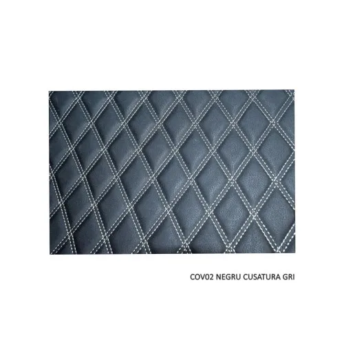 Covor auto imitatie piele romb compatibil Scania G Automata 2011-> — imaginea 5