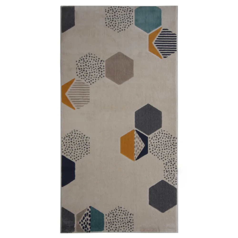 Covor living / dormitor Canvas 18277-061, dimensiune 160 x 230 cm, material polipropilena soft, culoare crem