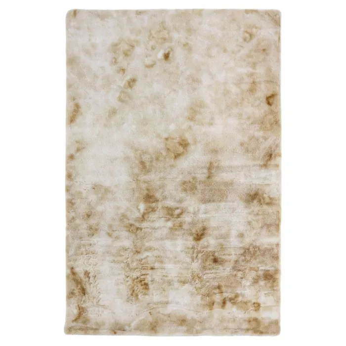 Covor living / dormitor Chip Pes YHZL-1S, 80 x 150 cm, poliester, maro, dreptunghiular