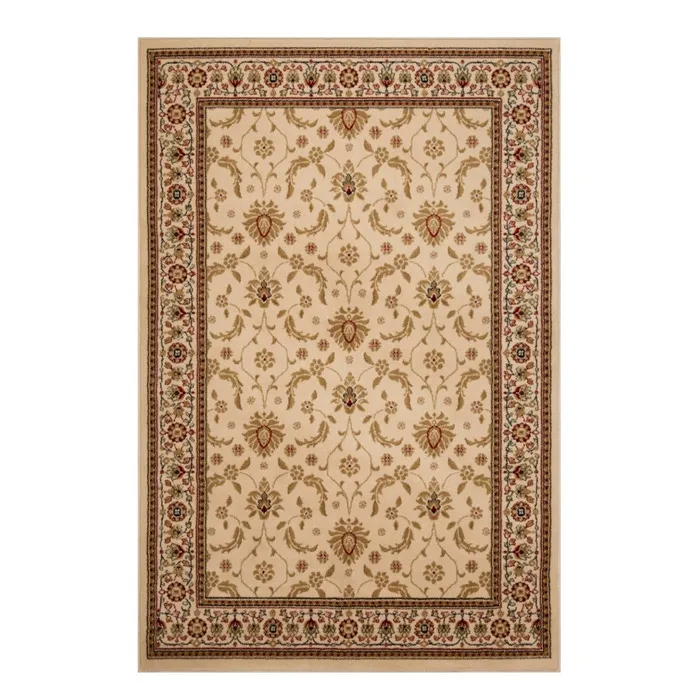 Covor living / dormitor Oriental Weavers Bristol 430-CG1-W, 120 x 170 cm, polipropilena, crem + bej, dreptunghiular