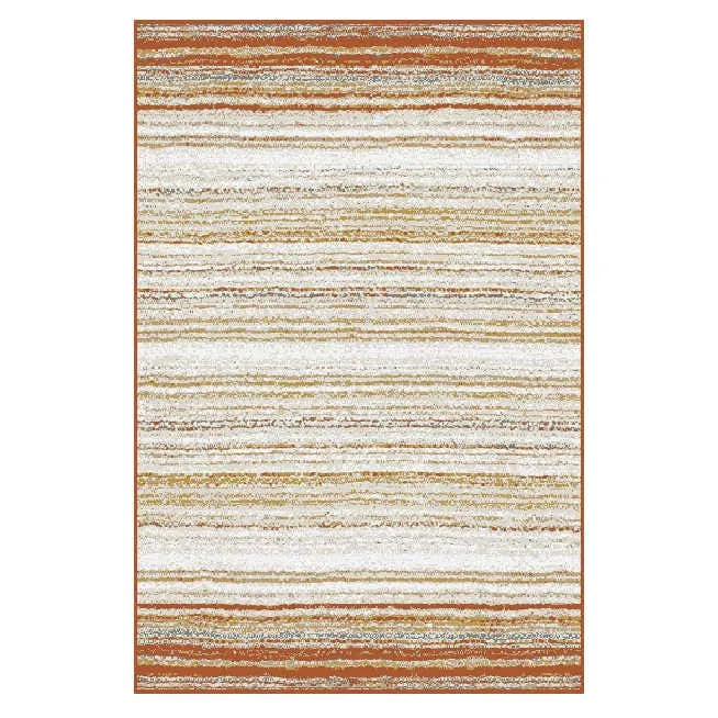 Covor living / dormitor Sintelon Omega 26YEH, 200 x 290 cm, polipropilena, maro, dreptunghiular