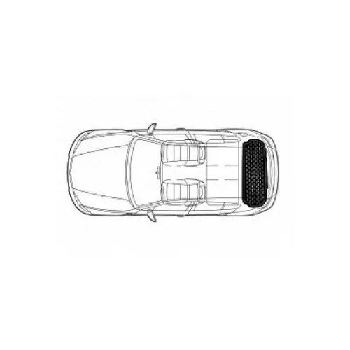 Covor portbagaj tavita compatibil Tesla Model S Cod: PB 7005 / PBA2
