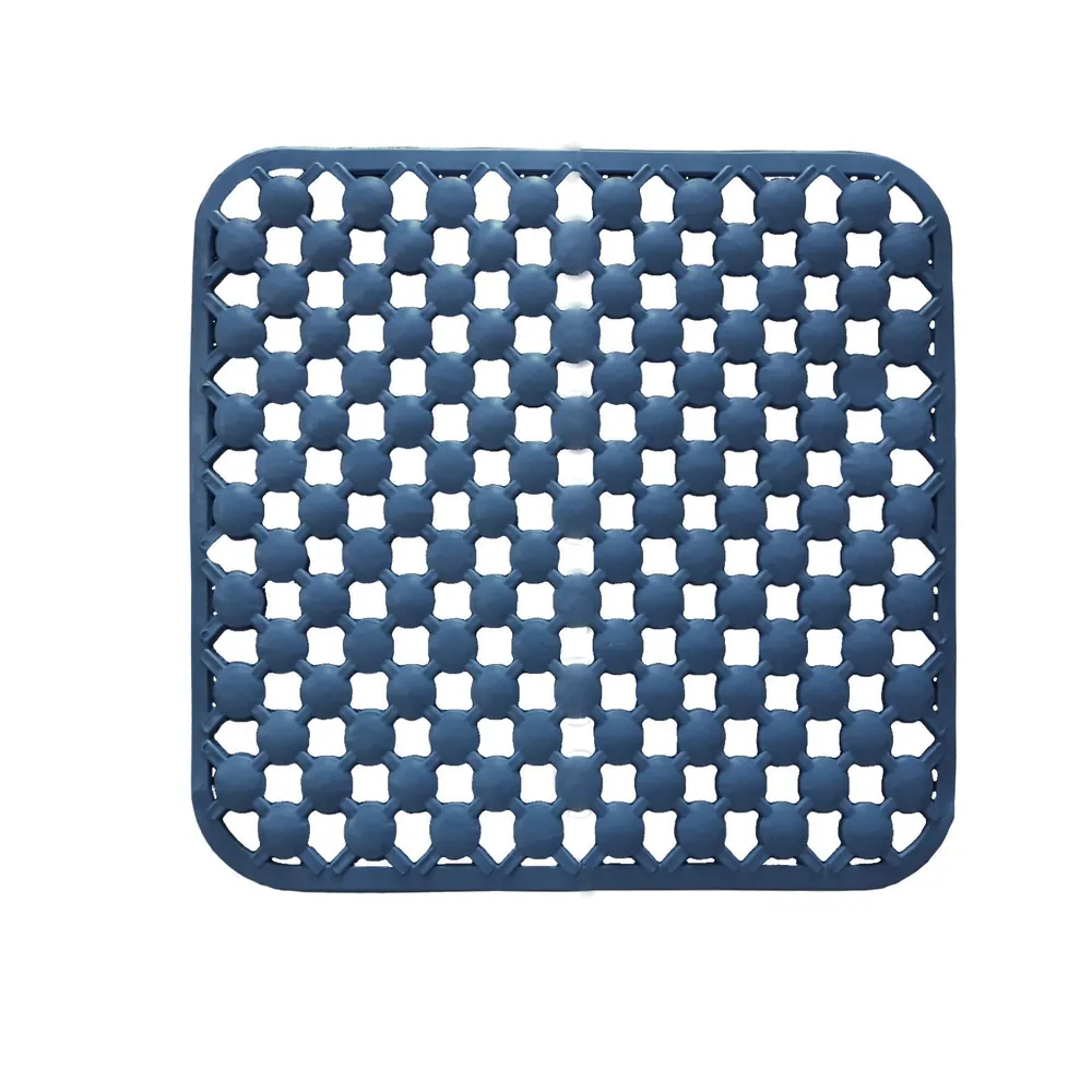 Covoras baie Geomag, culoare bleumarin, dimensiune produs 51 x 51 cm, fabricat din cauciuc moale