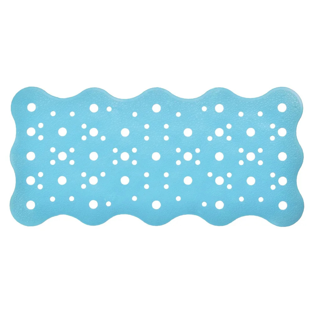 Covoras baie Saniplast Oceano 4FPA274510, antiderapant, bleu, 34 x 72 cm
