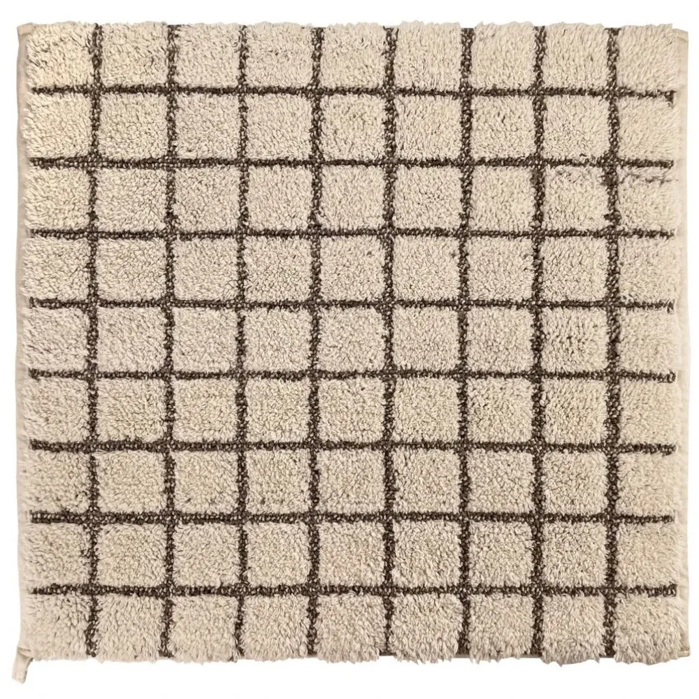 Covoras baie Saniplast Plaza, antiderapant, bej, 60 x 60 cm