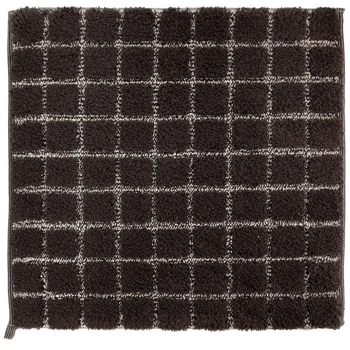Covoras baie Saniplast Plaza, antiderapant, ciocolatiu, 60 x 60 cm