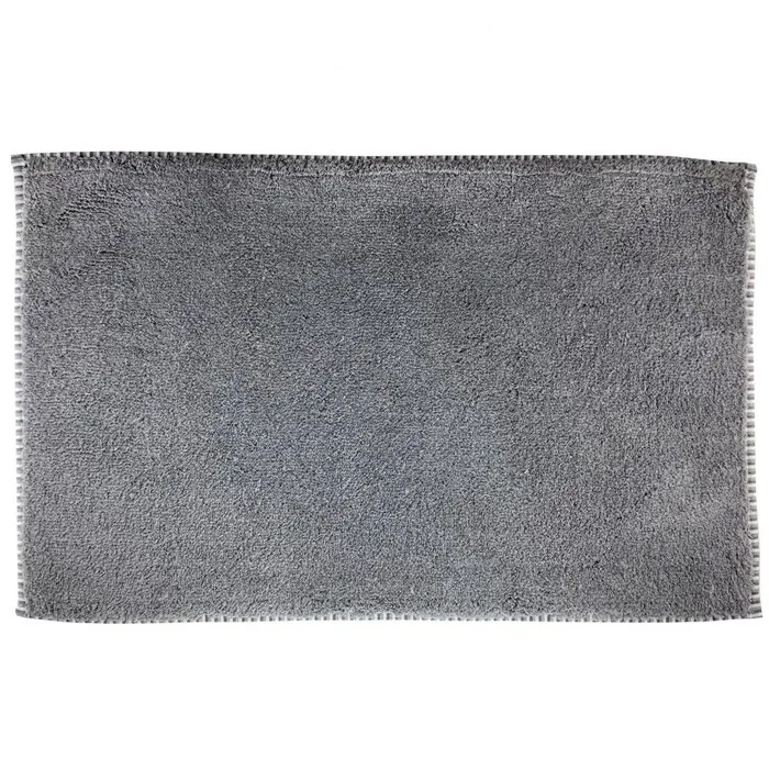 Covoras baie Saniplast Samoa, antiderapant, gri, 60 x 90 cm