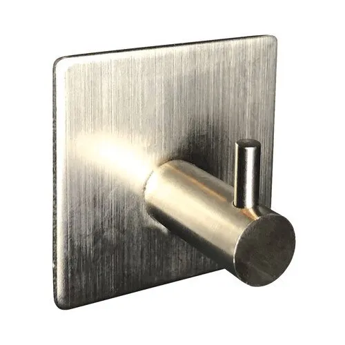 Cuier autoadeziv pentru mobila 45x45x29mm, otel inox