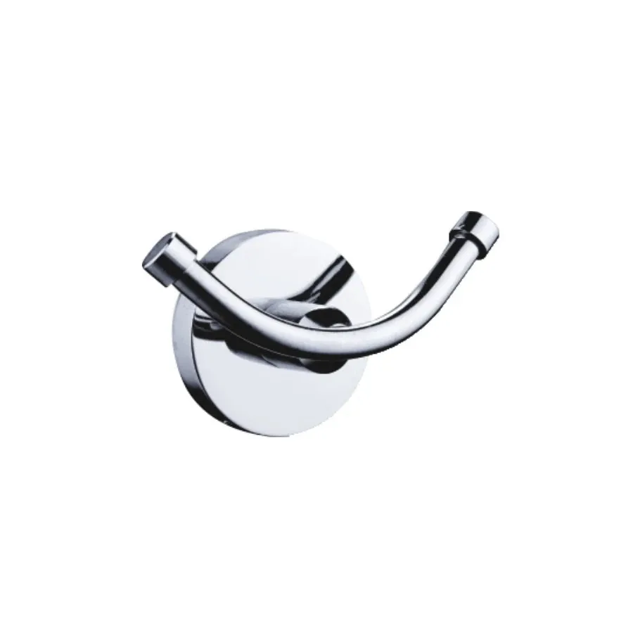 Cuier baie Kadda Nappy F027, montaj pe perete, cu 2 agatatori