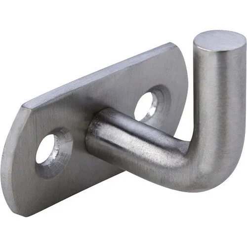 Cuier garderoba, otel inox, oval, 34x42x31mm