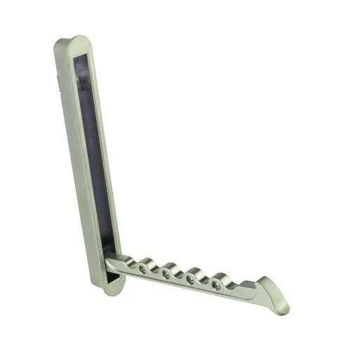 Cuier pliabil metalic 16x136x14mm, zamac nichel mat