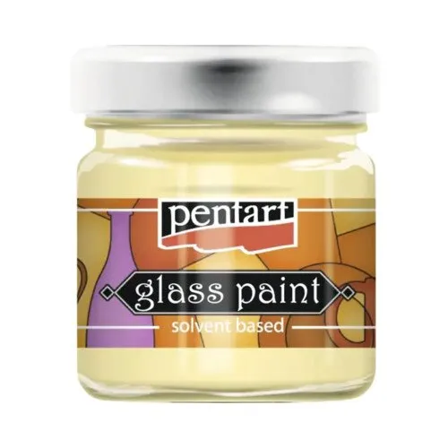 Culoare pentru pictura pe sticla Pentart transparent 30 ml
