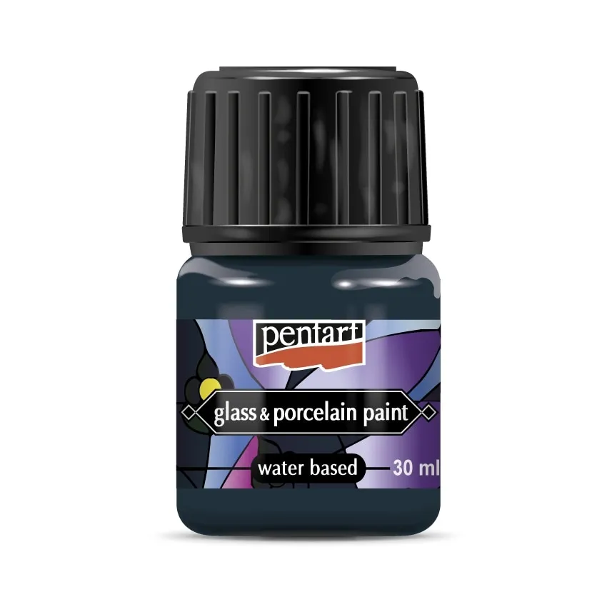 Culoare pentru sticla si portelan Pentart verde turcoaz 30 ml
