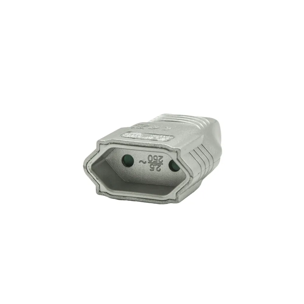 Cupla plata 2P, 2.5 A, gri