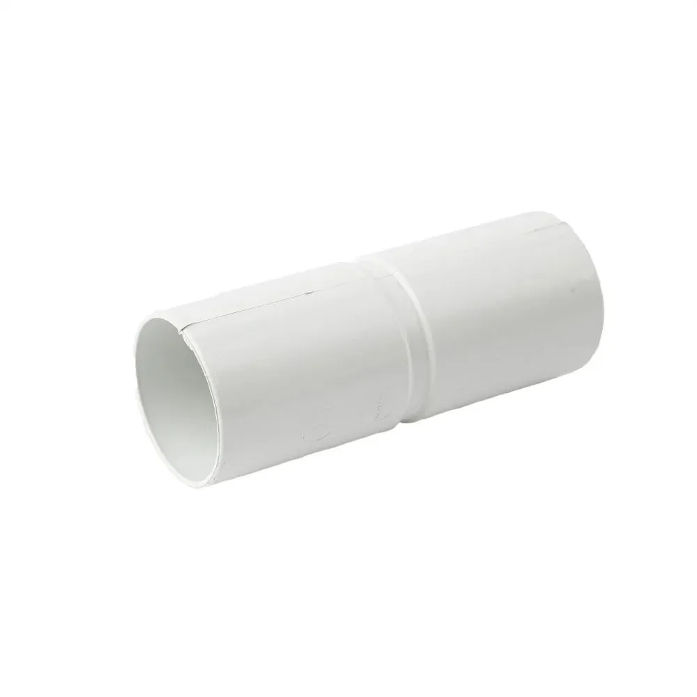 Cupla tub rigid, 20mm, alb