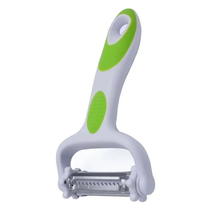 Curatator legume Fackelmann 41974, metal + plastic, alb + verde, 23 cm