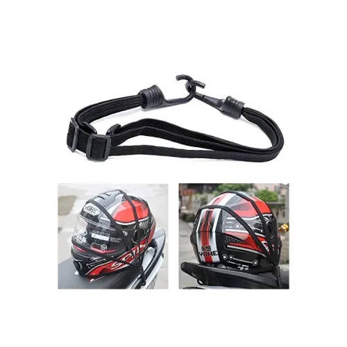 Curea fixare casca moto reglabila cu carlige elastica multifunctionala 4 in 1 — imaginea 3