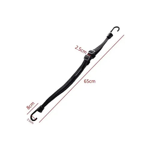 Curea fixare casca moto reglabila cu carlige elastica multifunctionala 4 in 1 — imaginea 6
