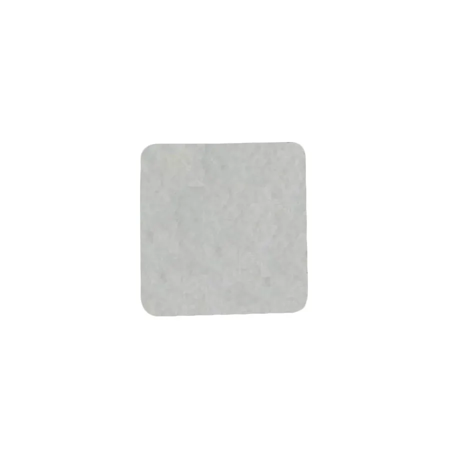 Cursor din pasla, alb, 15 x 15 x 3 mm, set 24 bucati