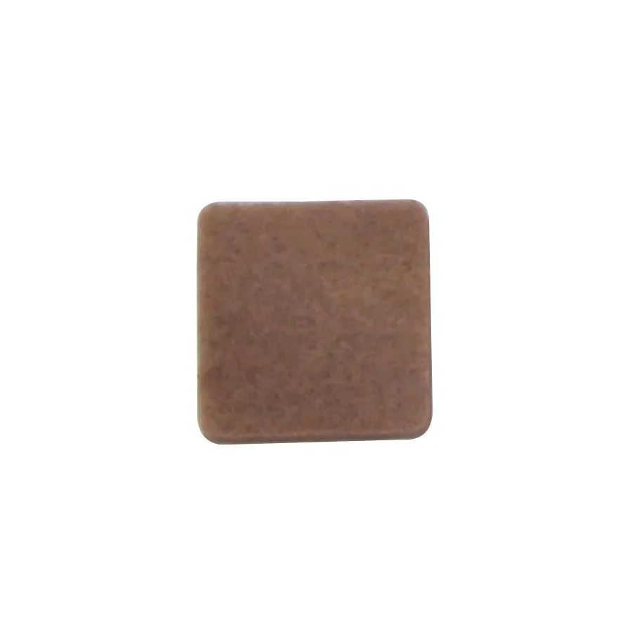 Cursor din pasla, maro, 15 x 15 x 3 mm, set 24 bucati