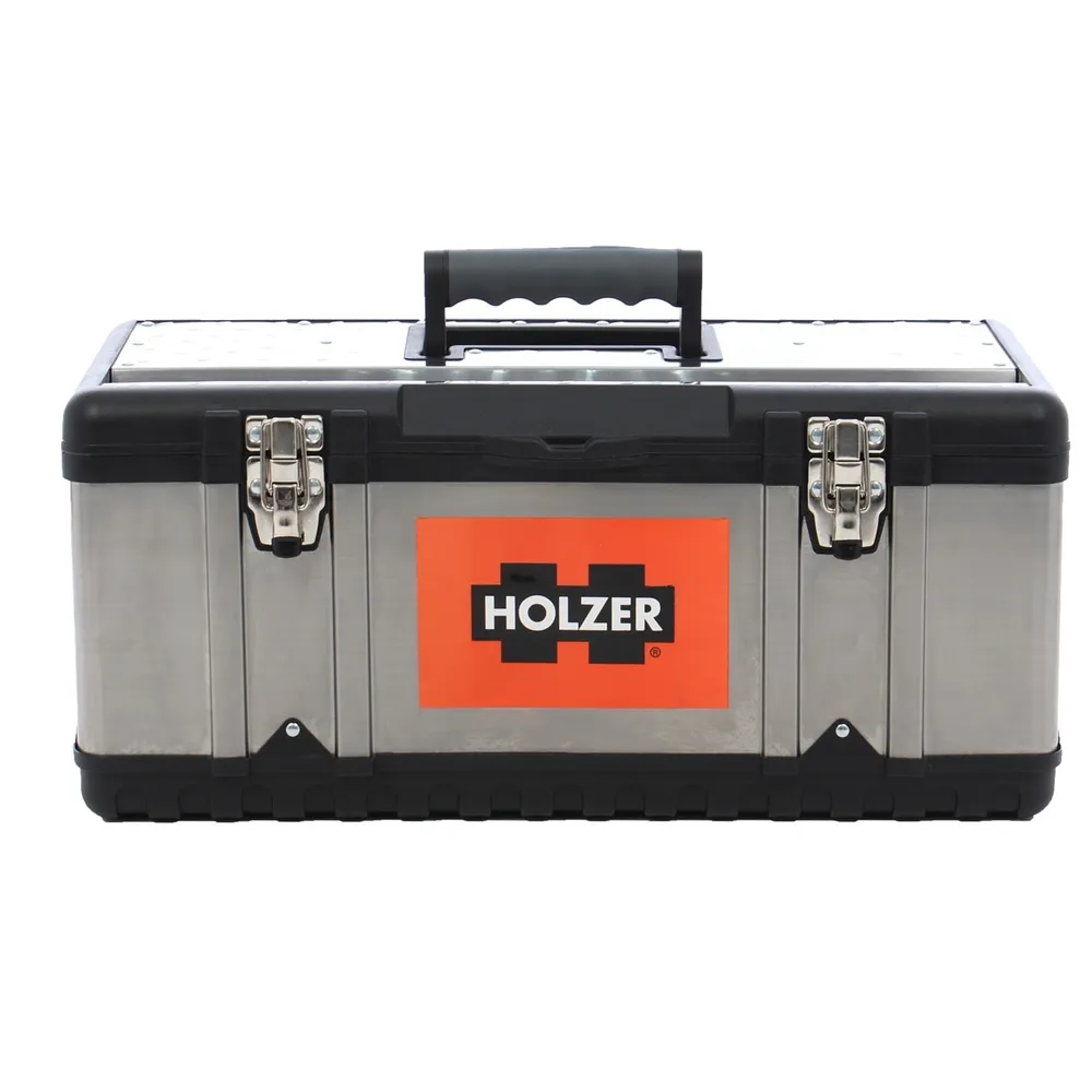 Cutie metalica pentru scule, material inox, Holzer PT14099-3, 580 x 295 x 255 mm