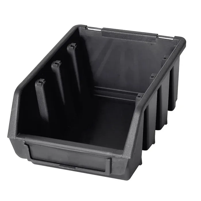 Cutie pentru depozitare, Patrol Ergobox 2, negru, 161 x 116 x 75 mm