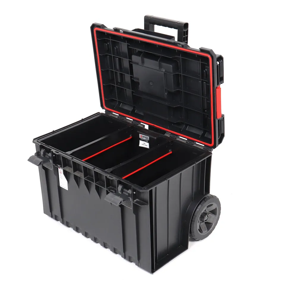 Cutie pentru scule, cu roti, Qbrick System One Cart, material polipropilena, 600 x 460 x 765 mm