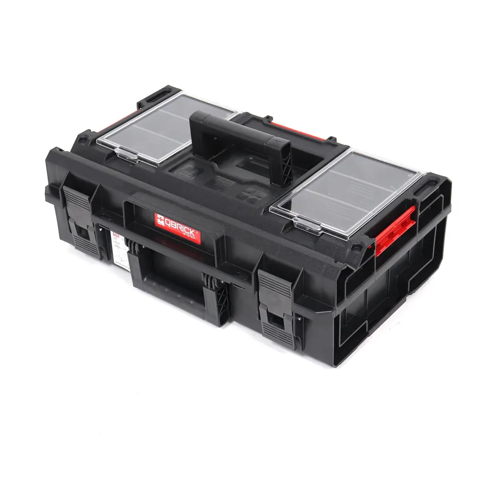 Cutie pentru scule, Patrol Qbrick One 200 Profi, 585x385x190mm, neagra, include 2 organizatoare