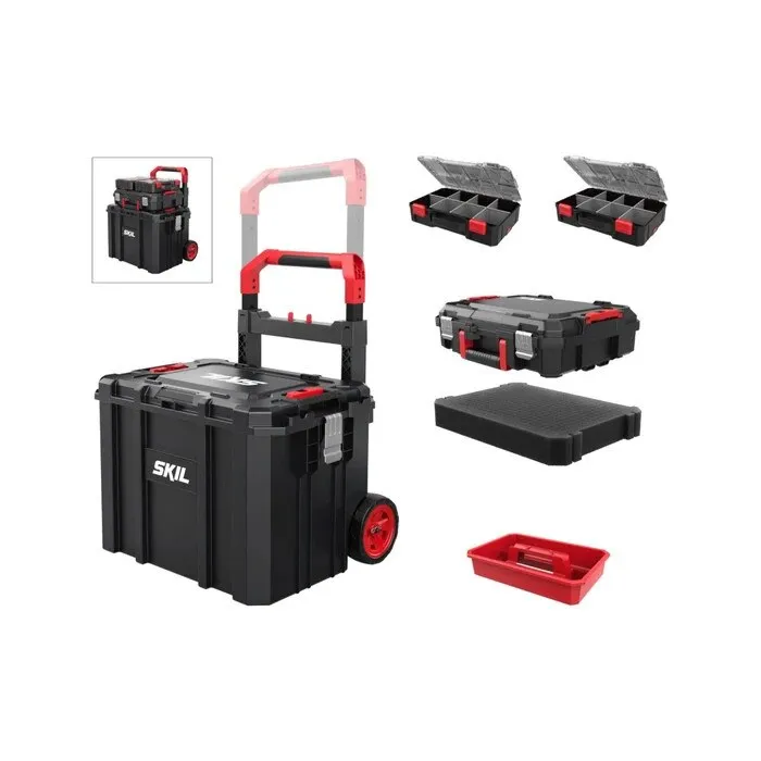 Cutie pentru scule, sistem de depozitare modular, Skil 2610S01671, 558 x 461 x 655 mm