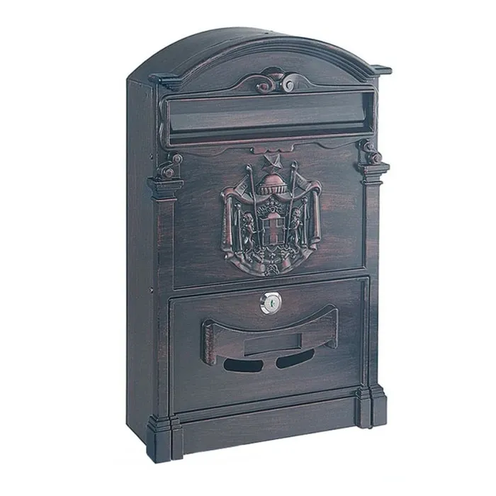 Cutie postala Rottner Ashford, otel, antique, 26x9x41cm
