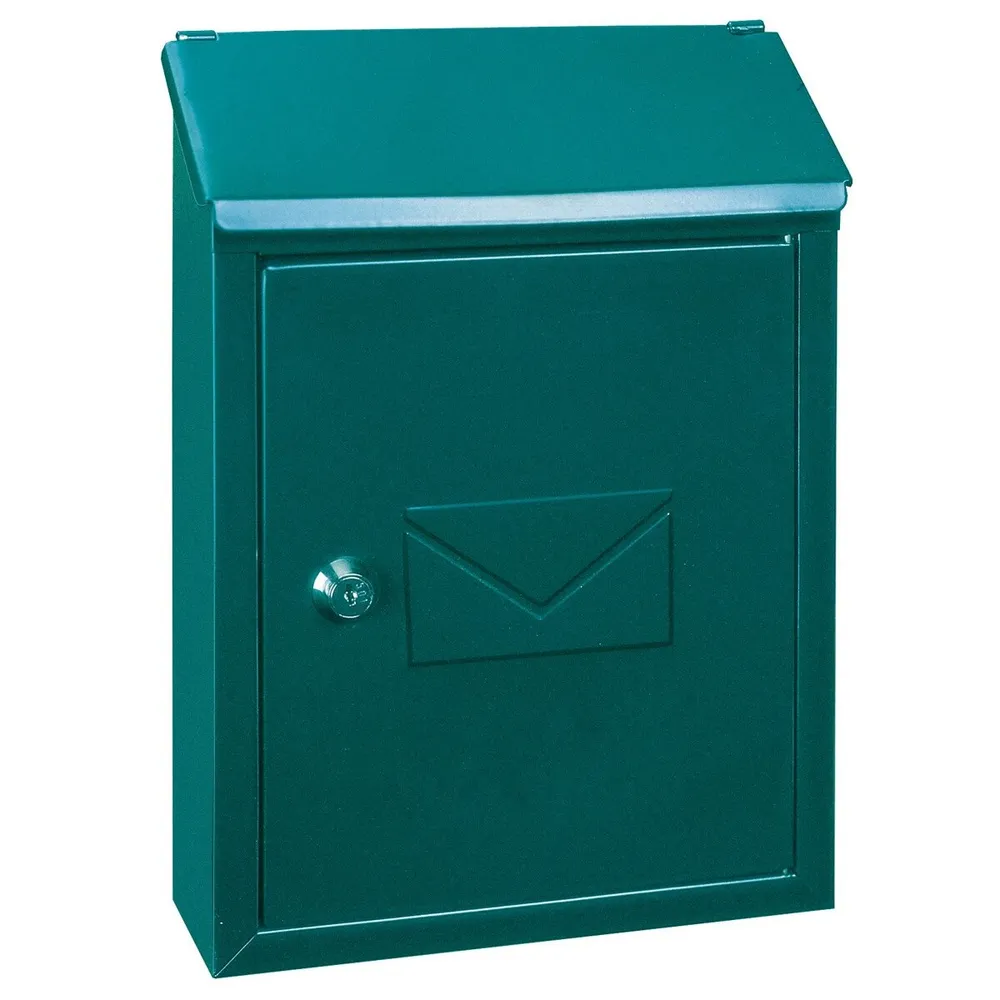 Cutie postala Rottner Udine, otel galvanizat, verde, 21x7x30cm