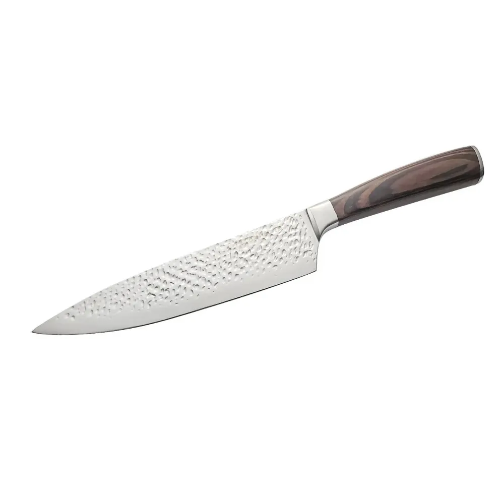 Cutit bucatarie WN93-2-1, inox, maro, 33 cm