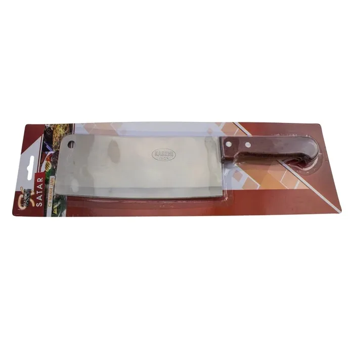 Cutit Satar 1101845, inox, 32x7.5cm, maner lemn