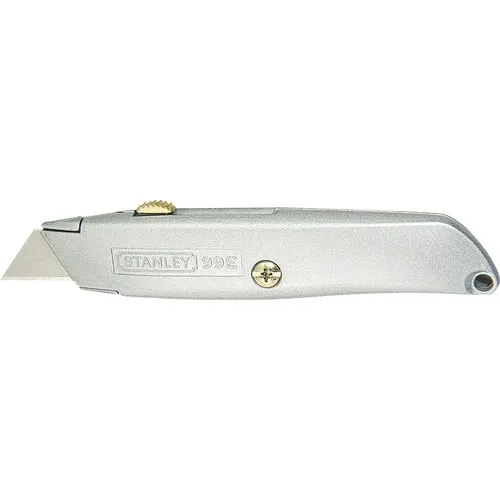 Cutter metalic Stanley Interlock 150mm, lama trapezoidala, 62mm lungime