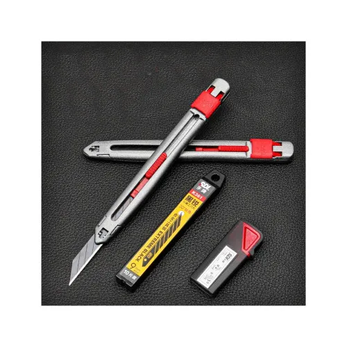 Cutter profesional metalic pentru folii auto cu lama unghi 30° — imaginea 2