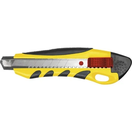 Cutter Topex 18mm, sina metalica, cu autoblocare, plastic