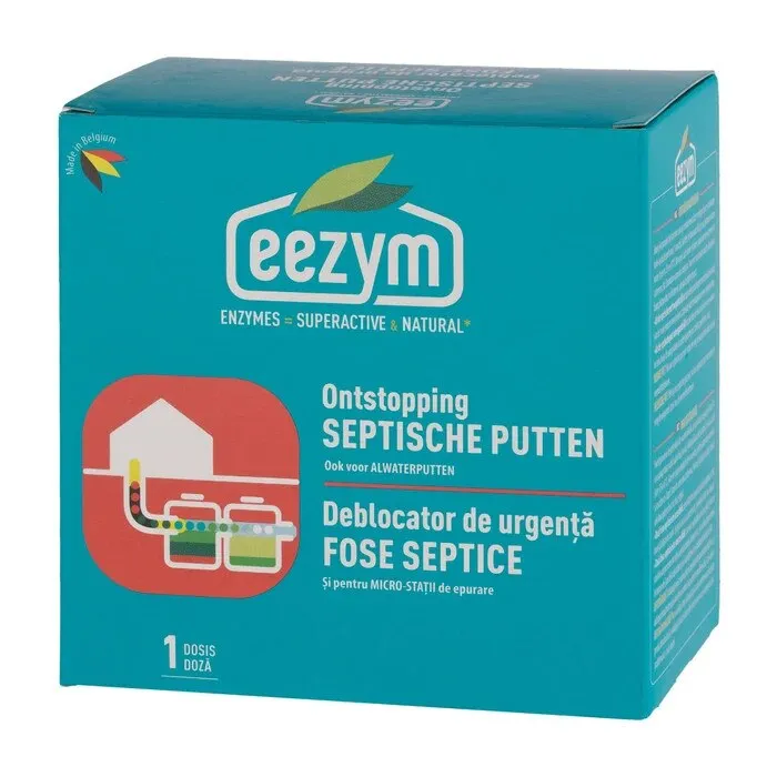 Deblocator enzimatic fose septice problematice, Eezym, o doza, 500 g