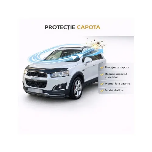 Deflector capota auto compatibil Chevrolet Captiva I Facelift 2011-2018 — imaginea 2