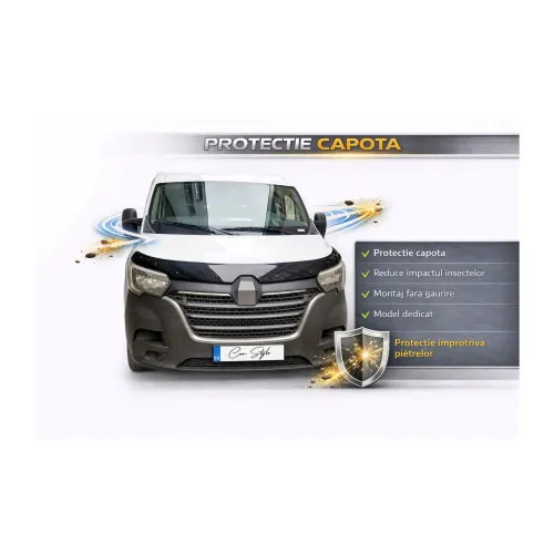 Deflector capota auto compatibil Renault Master III facelift 2019-> — imaginea 2