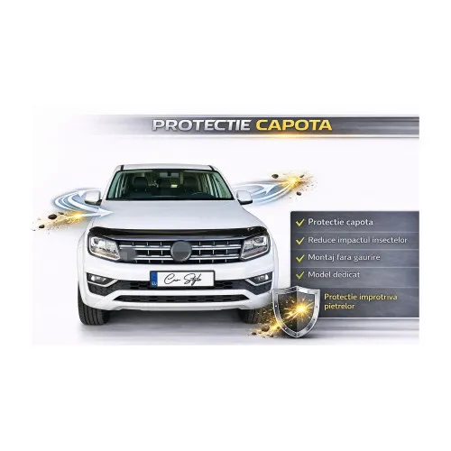 Deflector capota auto compatibil Volkswagen Amarok 2010-2020 — imaginea 2