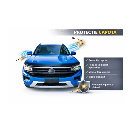 Deflector capota auto compatibil Volkswagen Amarok II 2023-> — imaginea 2