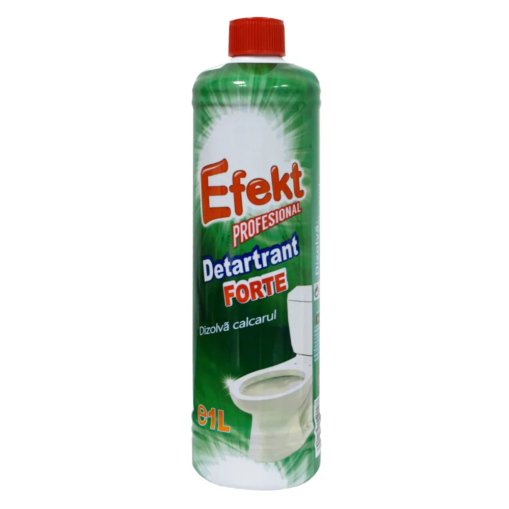 Detartrant pentru baie Efekt, forte, pin, 1 L