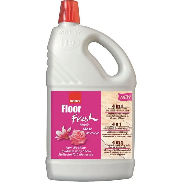 Detergent gresie si faianta Sano Floor Fresh Musk, parfum mosk, 2 L