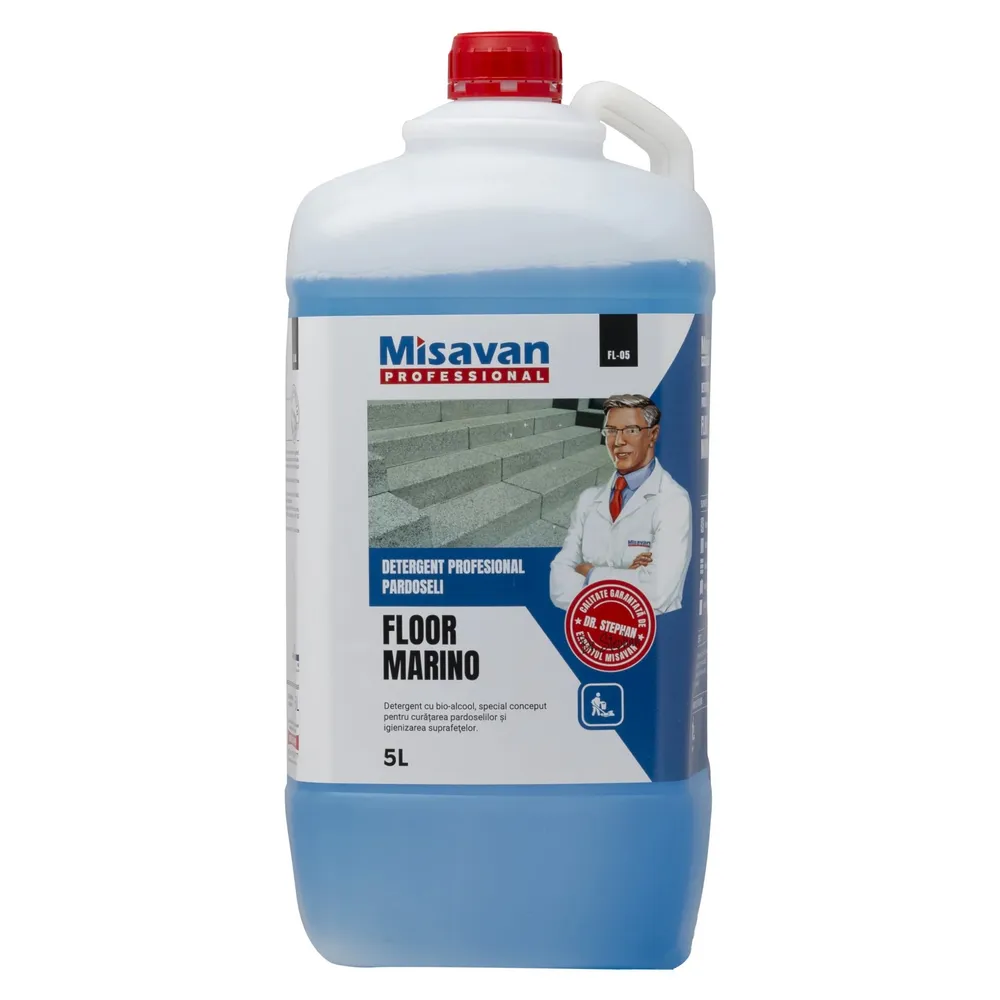 Detergent profesional pentru pardoseli, Dr. Stephan Floor Marino, 5L, lichid, parfum fresh